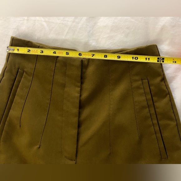 Zara High Waisted Pants Green Size XS - Picture 6 of 7